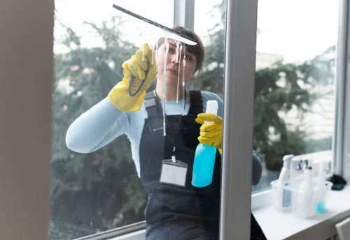 Nettoyage de vitres intérieures et extérieures à Landres